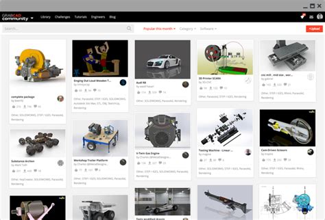 www.grabcad.com|library .